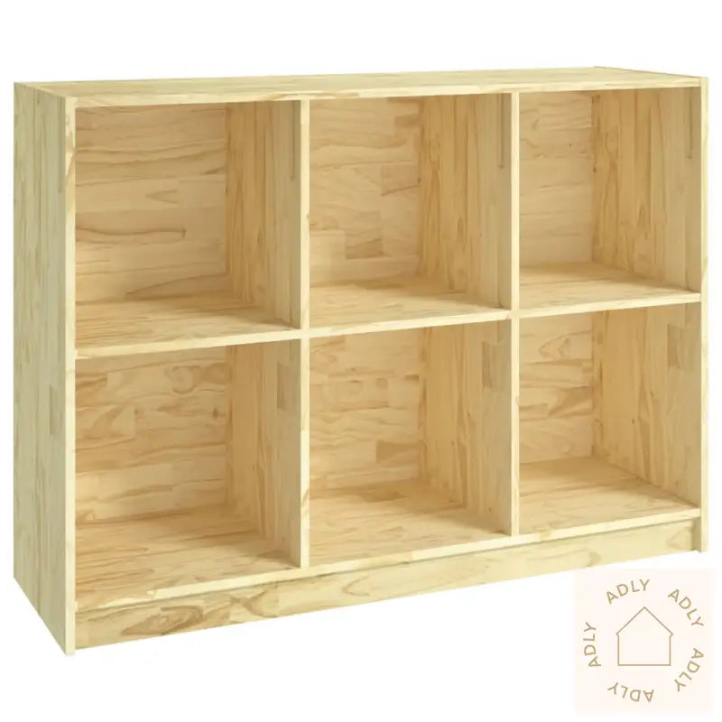 Bokhylle 104X33X76 Cm Heltre Furu