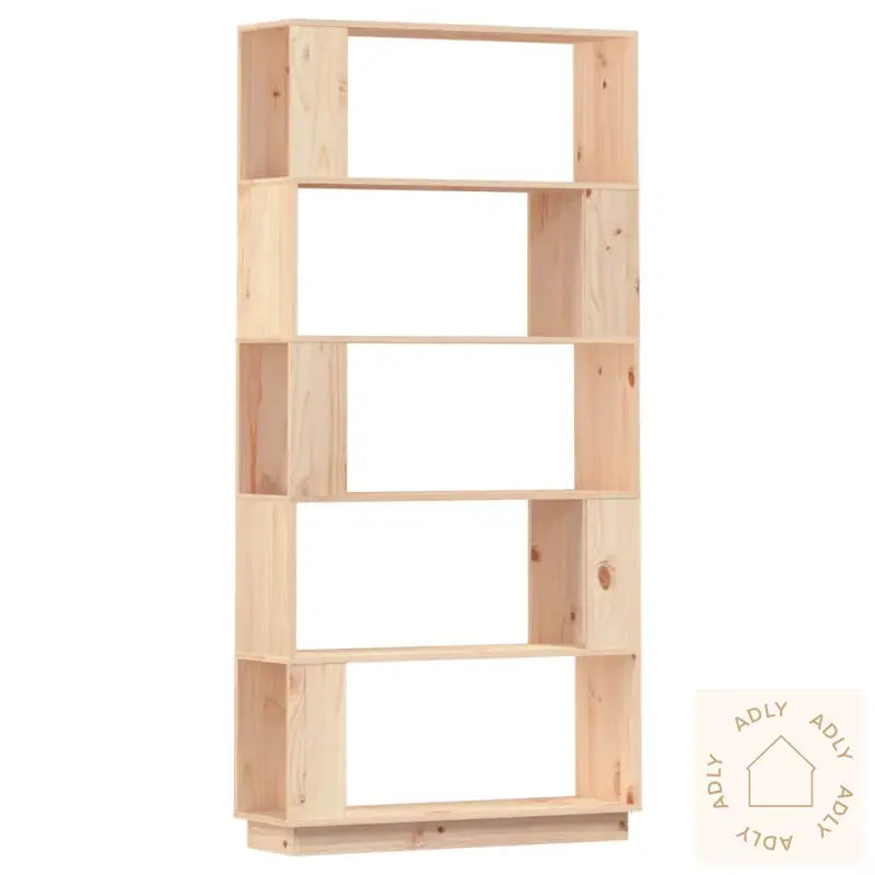Bokhylle/Romdeler 80X25X163,5 Cm Heltre Furu