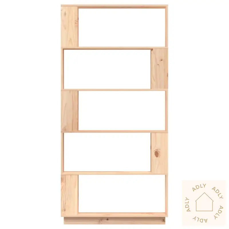 Bokhylle/Romdeler 80X25X163,5 Cm Heltre Furu