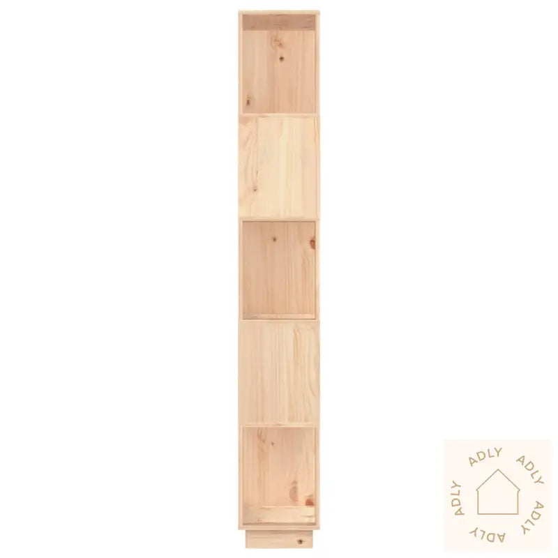 Bokhylle/Romdeler 80X25X163,5 Cm Heltre Furu