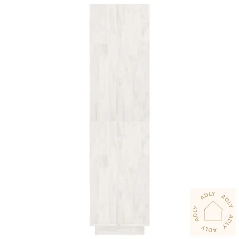 Bokhylle/Romdeler Hvit 80X35X135 Cm Heltre Furu