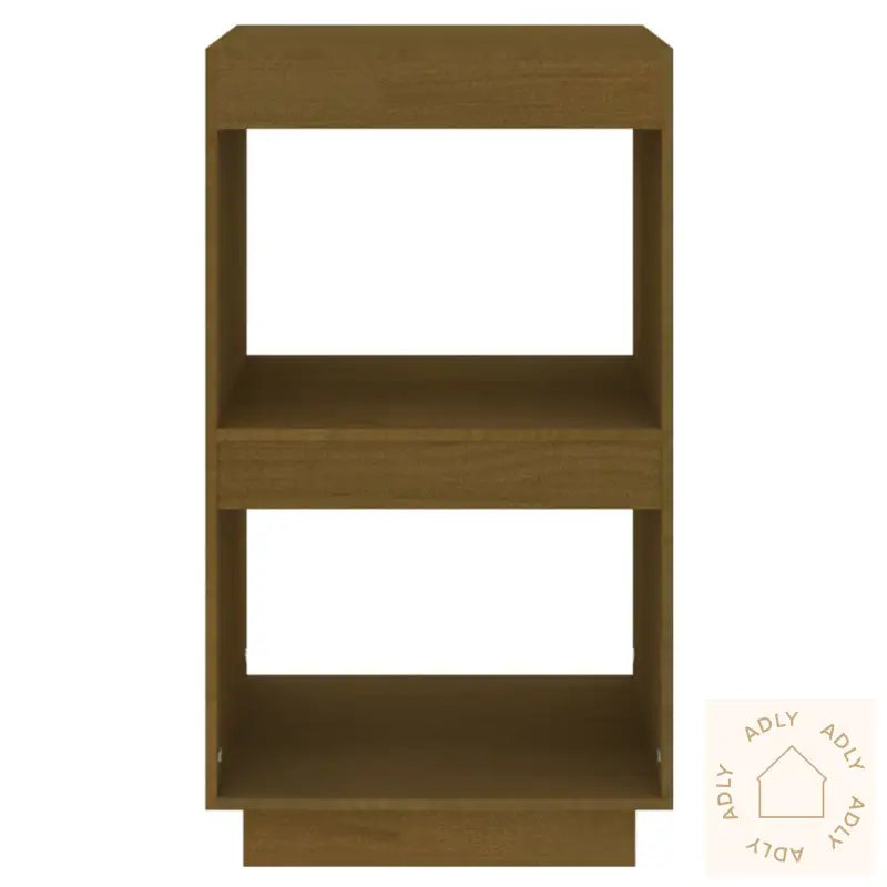Bokhylle Honningbrun 40X35X71 Cm Heltre Furu