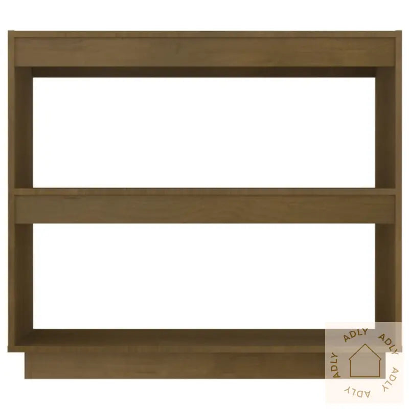 Bokhylle Honningbrun 80X35X71 Cm Heltre Furu