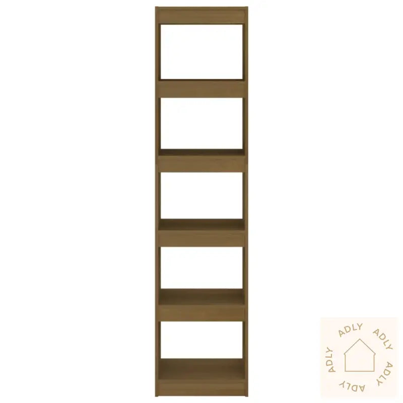 Bokhylle/Romdeler 40X30X167,5 Cm Honningbrun Heltre Furu