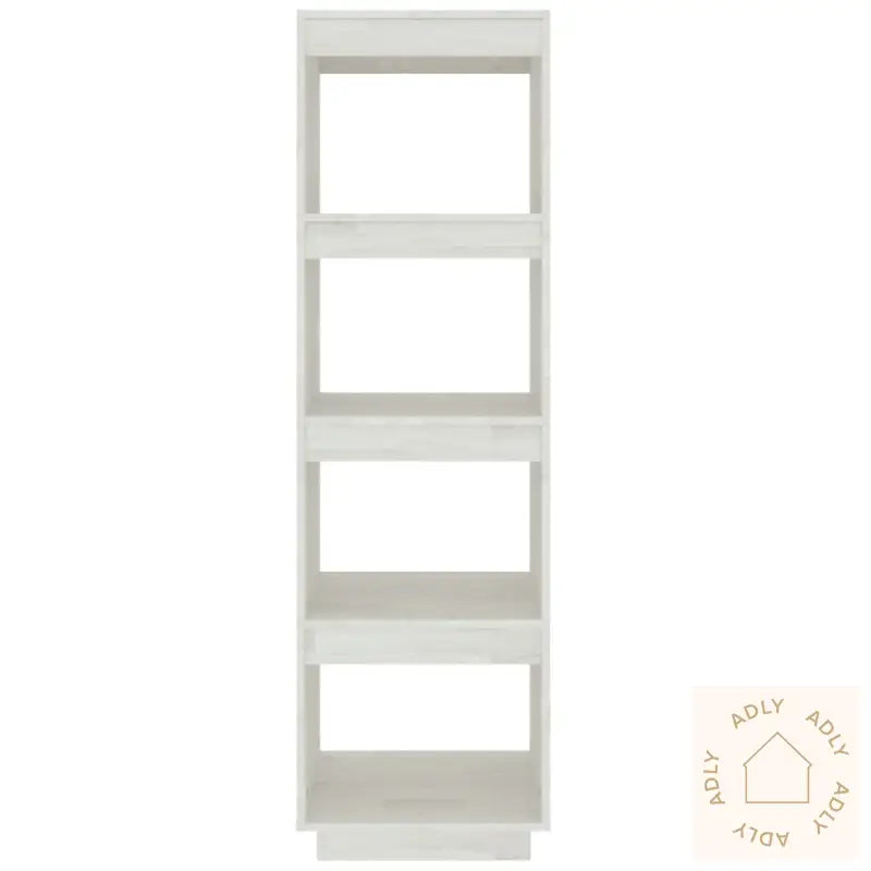 Bokhylle/Romdeler Hvit 40X35X135 Cm Heltre Furu