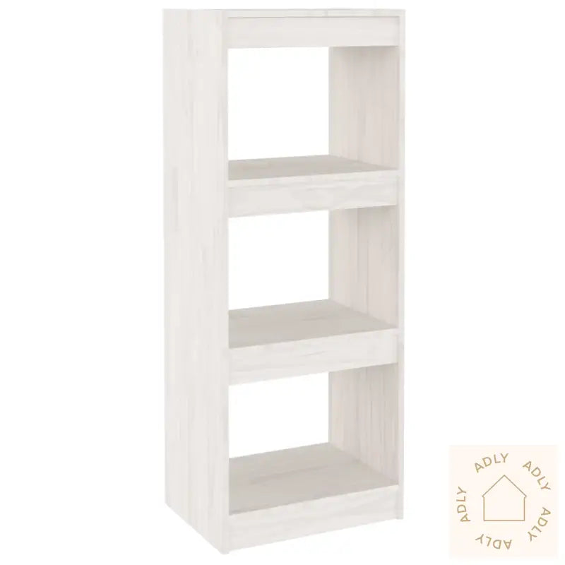 Bokhylle/Romdeler Hvit 40X30X103,5 Cm Heltre Furu