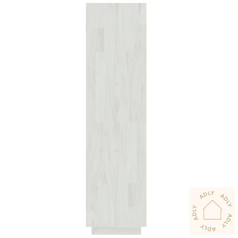 Bokhylle/Romdeler Hvit 60X35X135 Cm Heltre Furu