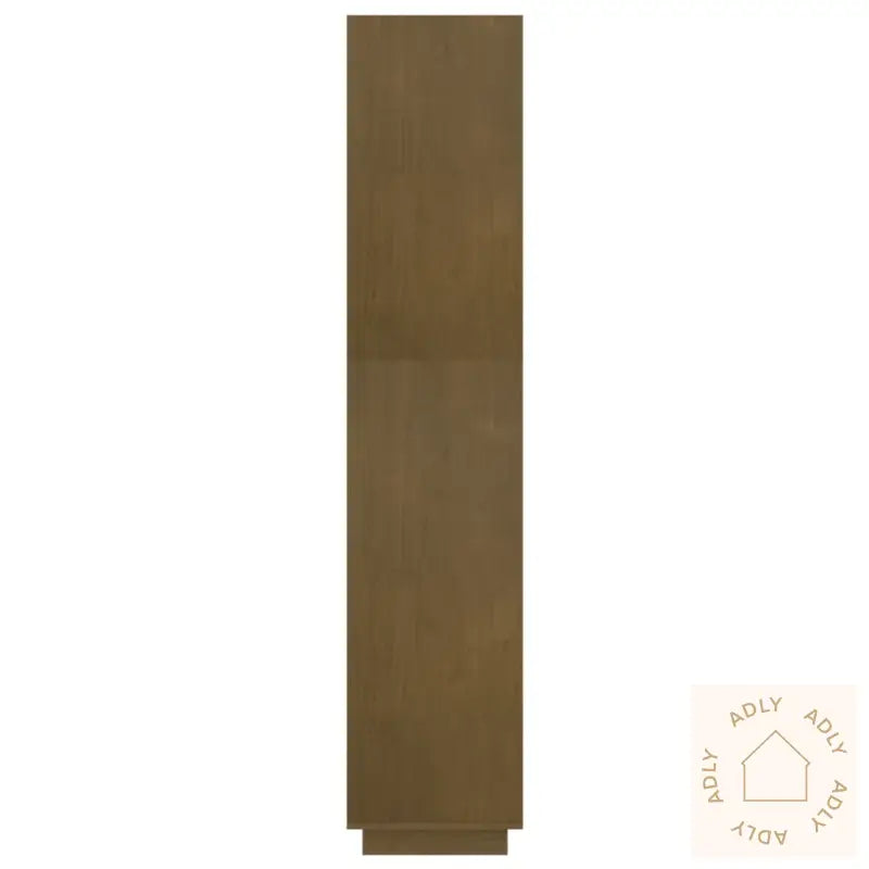 Bokhylle/Romdeler Honningbrun 80X35X167 Cm Heltre Furu