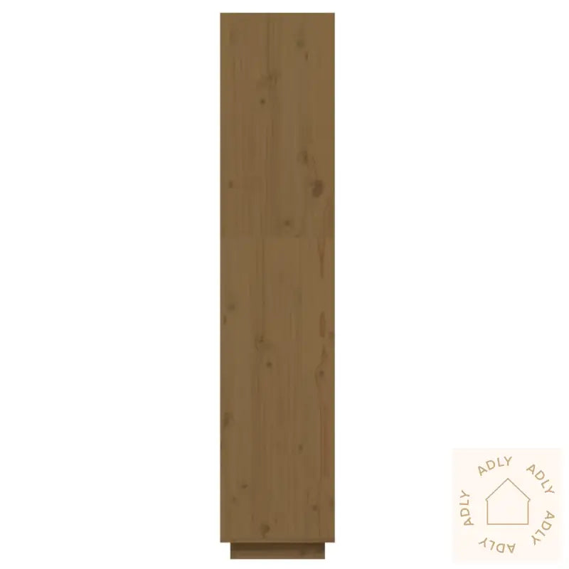 Bokhylle/Romdeler Honningbrun 40X35X167 Cm Heltre Furu