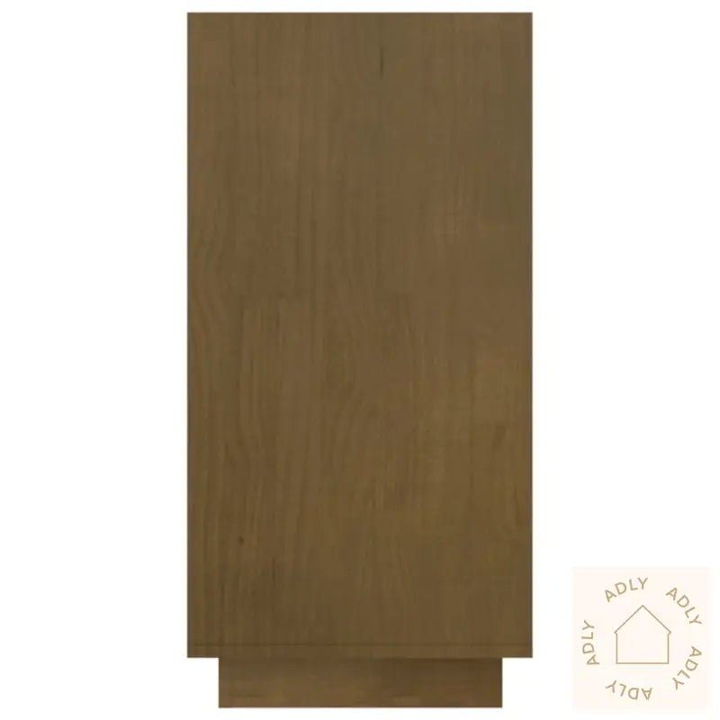 Bokhylle Honningbrun 80X35X71 Cm Heltre Furu