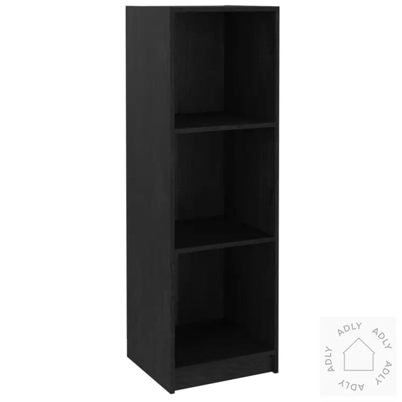 Bokhylle/Romdeler 36X33X110 Cm Heltre Furu Svart