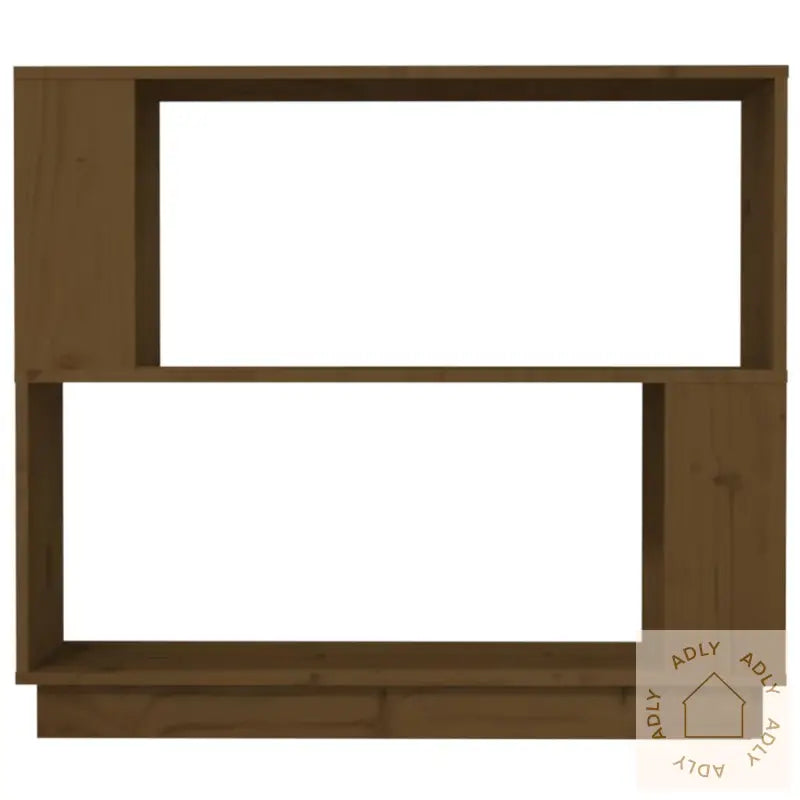 Bokhylle/Romdeler Honningbrun 80X25X70 Cm Heltre