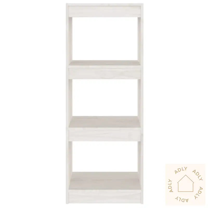 Bokhylle/Romdeler Hvit 40X30X103,5 Cm Heltre Furu