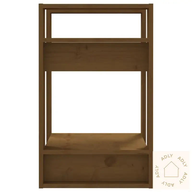 Bokhylle/Romdeler Honningbrun 41X35X57 Cm Heltre Furu