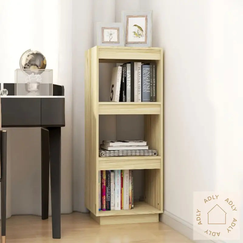 Bokhylle/Romdeler 40X35X103 Cm Heltre Furu
