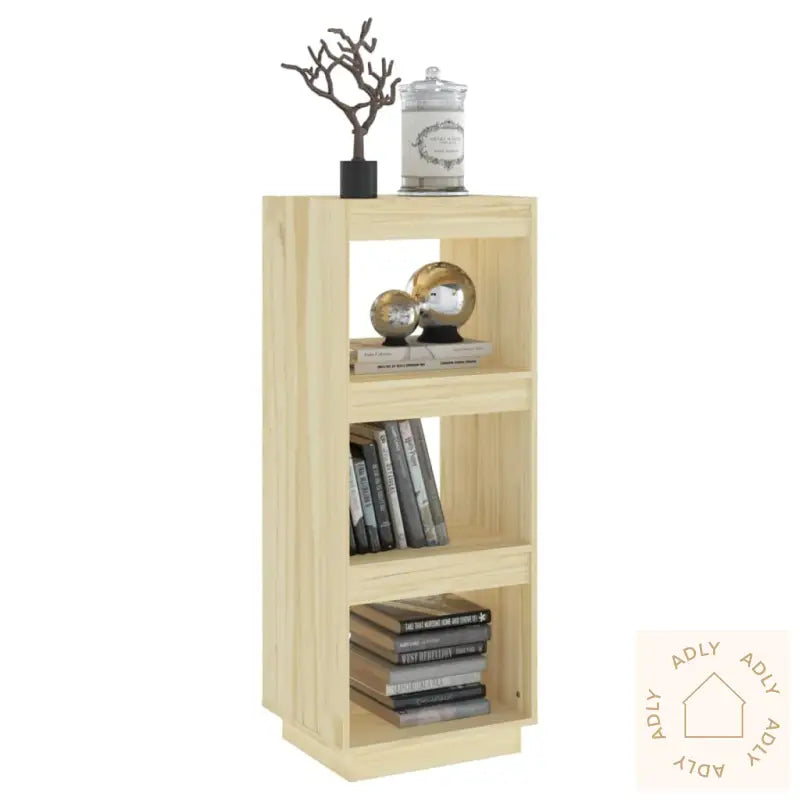 Bokhylle/Romdeler 40X35X103 Cm Heltre Furu