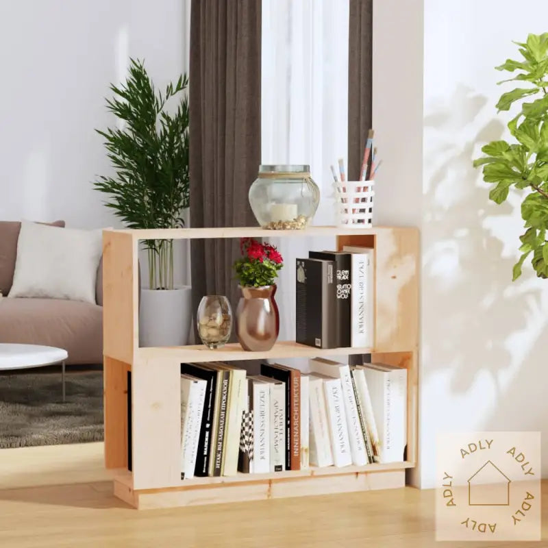 Bokhylle/Romdeler 80X25X70 Cm Heltre Furu