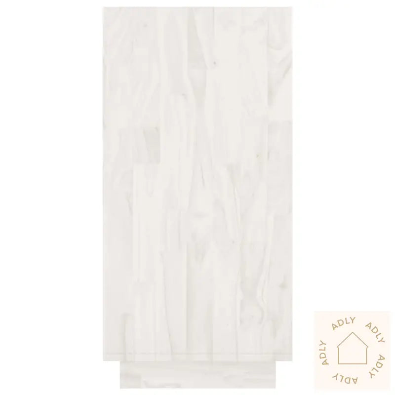 Bokhylle Hvit 80X35X71 Cm Heltre Furu