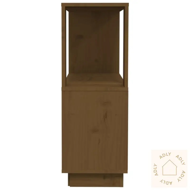 Bokhylle/Romdeler Honningbrun 80X25X70 Cm Heltre