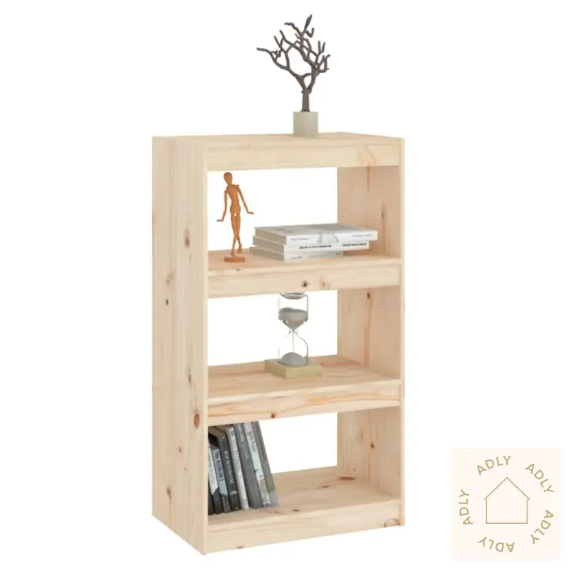 Bokhylle/Romdeler 60X30X103,5 Cm Heltre Furu