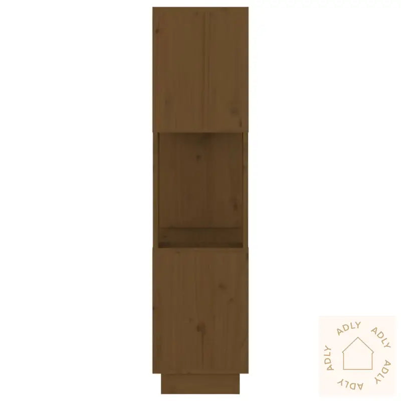 Bokhylle/Romdeler Honningbrun 51X25X101 Cm Heltre Furu