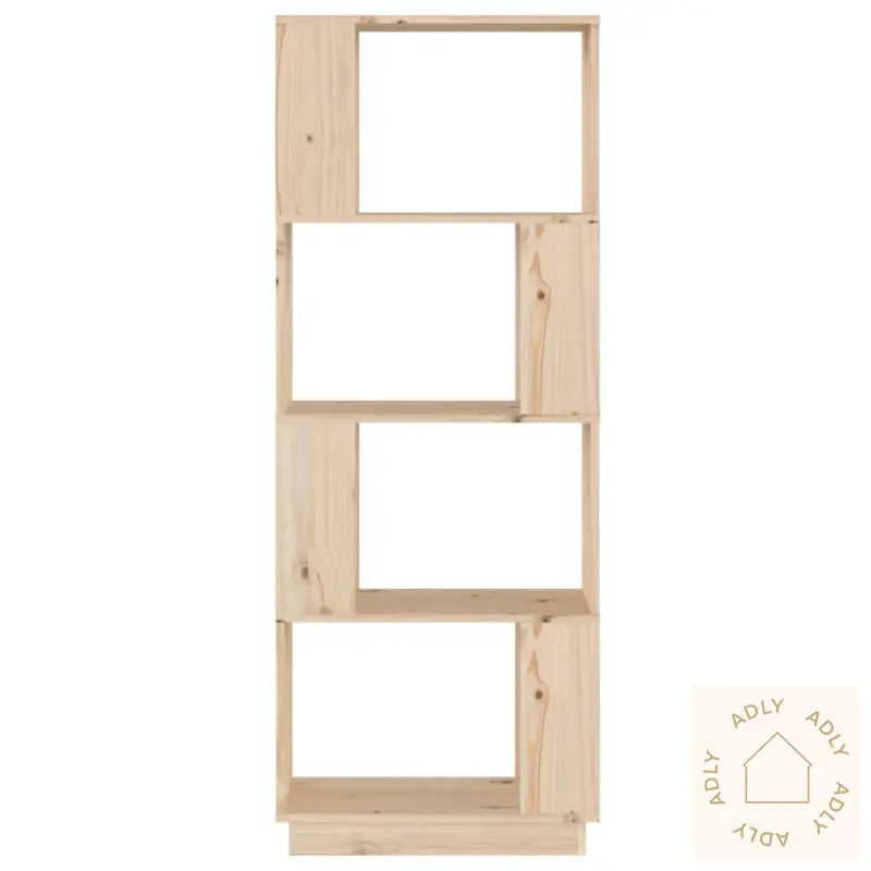 Bokhylle/Romdeler 51X25X132 Cm Heltre Furu
