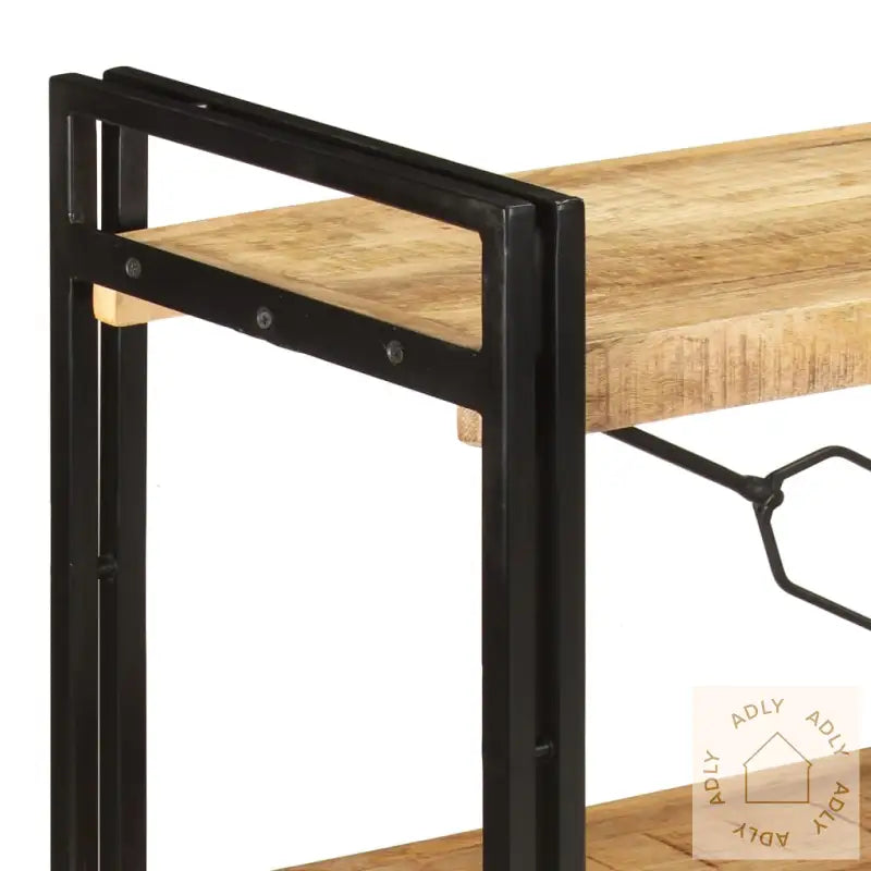 Bokhylle 3 Etasjer 140X30X80 Cm Heltre Mango