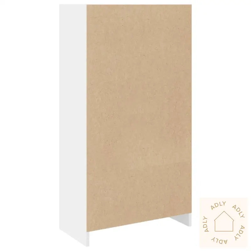 Bokhylle Hvit 57X28,5X107,5 Cm Konstruert Tre