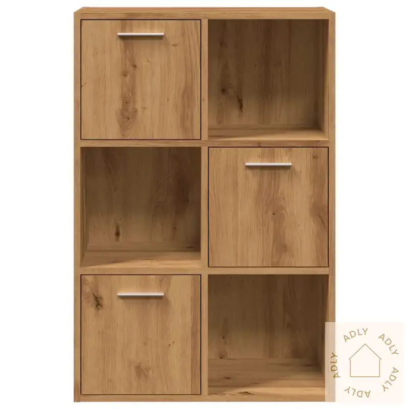 Bokhylle Artisan Eik 60,5X30X90 Cm Konstruert Tre