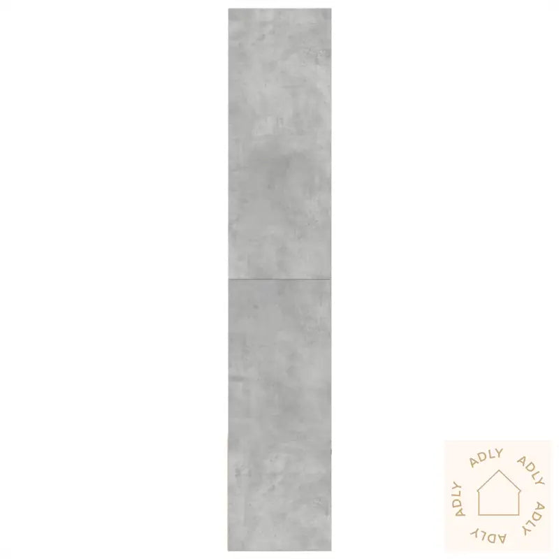 Bokhylle Betonggrå 100X36X189 Cm Konstruert Tre