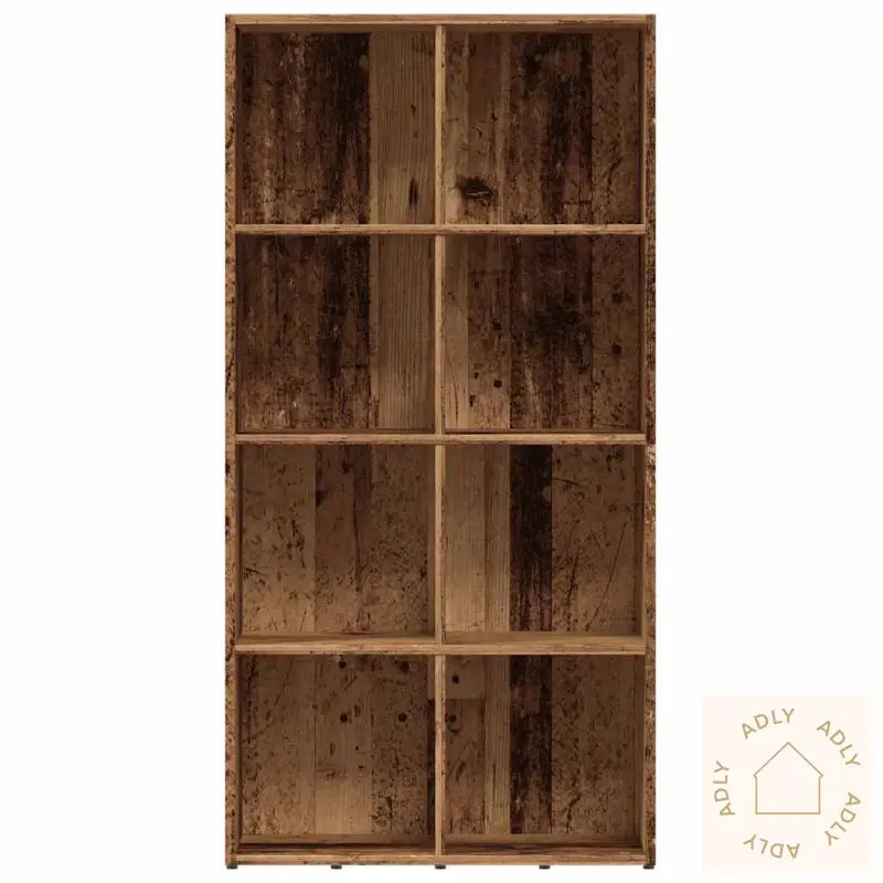 Bokhylle Gammelt Tre 66X30X130 Cm Konstruert Tre