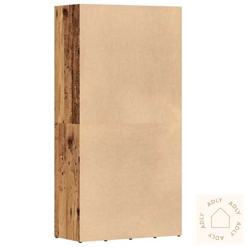 Bokhylle Gammelt Tre 66X30X130 Cm Konstruert Tre