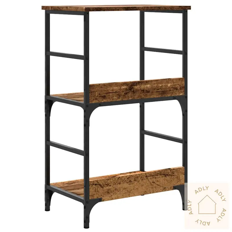 Bokhylle Gammelt Tre 50X33X82 Cm Konstruert Tre