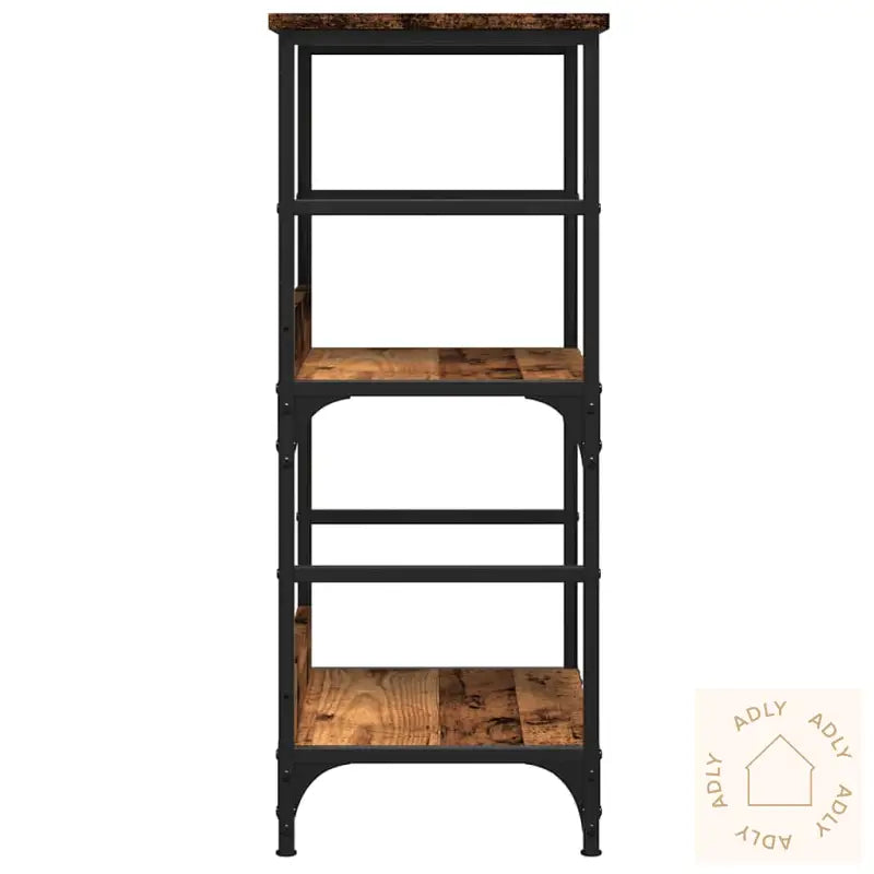 Bokhylle Gammelt Tre 50X33X82 Cm Konstruert Tre