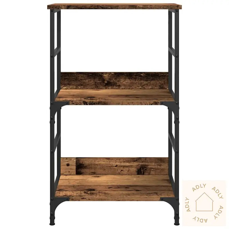 Bokhylle Gammelt Tre 50X33X82 Cm Konstruert Tre