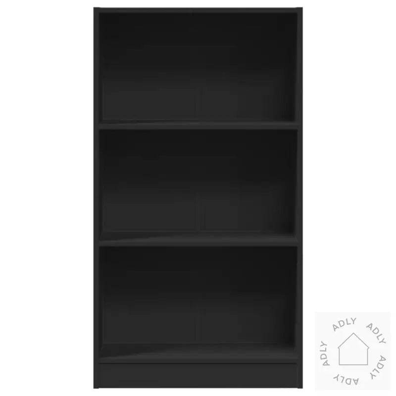 Bokhylle Svart 60X24X109 Cm Konstruert Tre