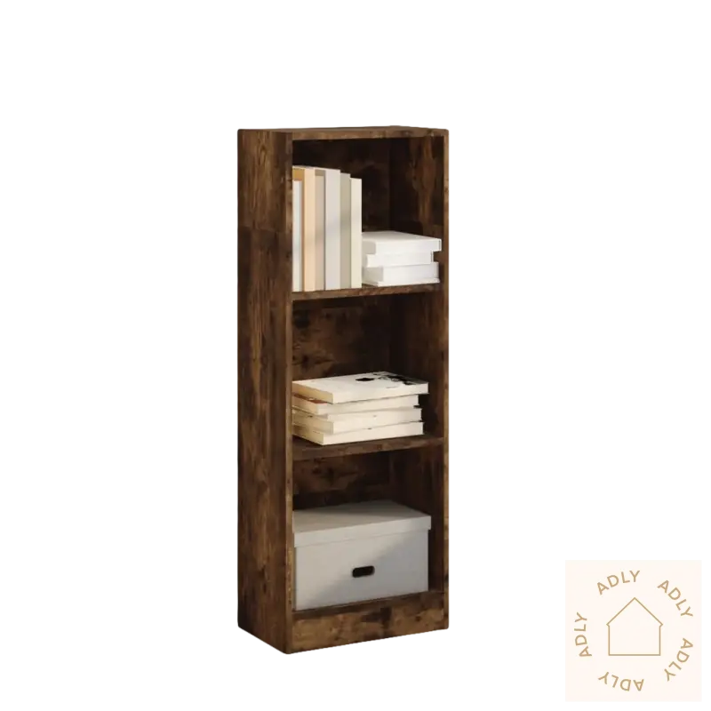 Brunt treskap i solid treverk for smart oppbevaring i hjemmet