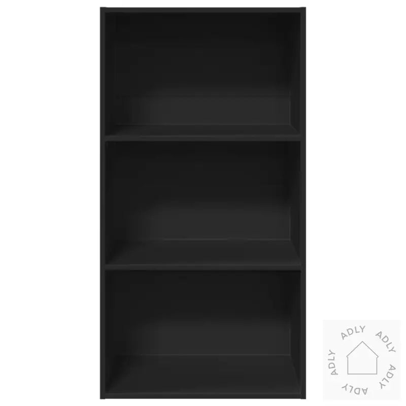 Bokhylle Svart 60X30X114 Cm Konstruert Tre