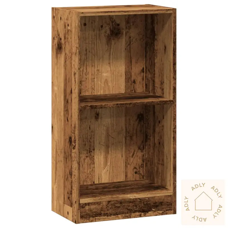 Bokhylle Gammelt Tre 40X24X76 Cm Konstruert Tre