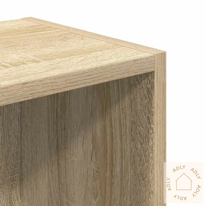 Bokhylle Sonoma Eik 31X24X77 Cm Konstruert Tre