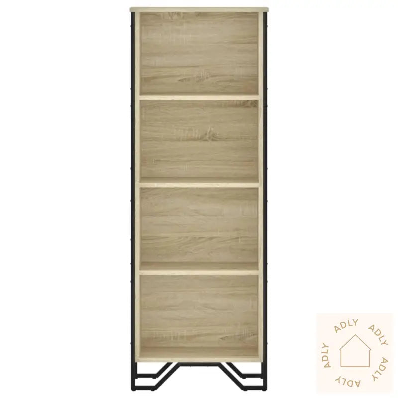 Bokhylle Sonoma Eik 50X31X137,5 Cm Konstruert Tre
