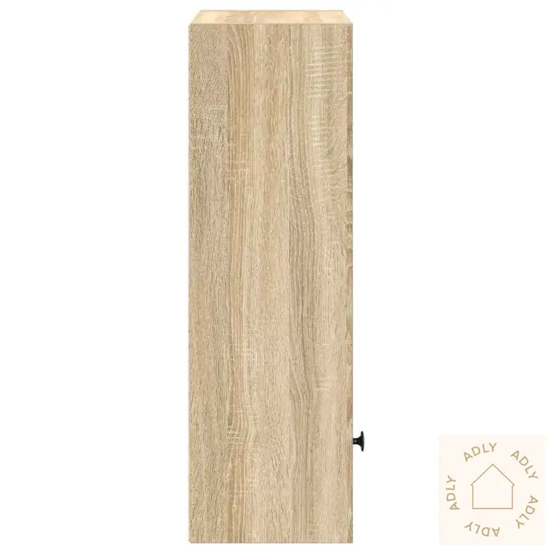 Bokhylle Sonoma Eik 31X24X77 Cm Konstruert Tre