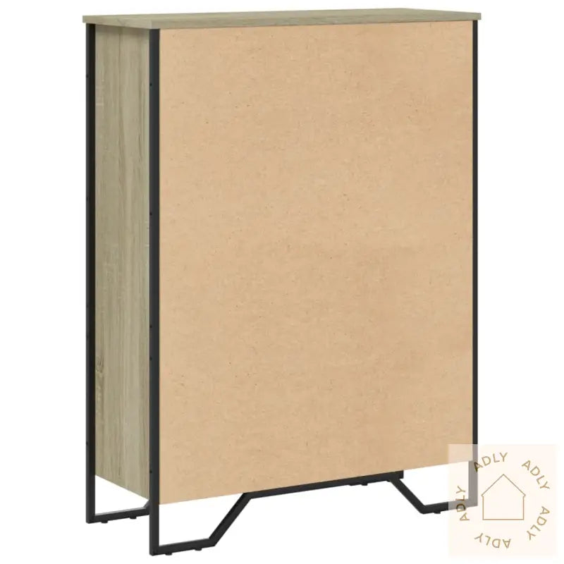 Bokhylle Sonoma Eik 80X31X106 Cm Konstruert Tre