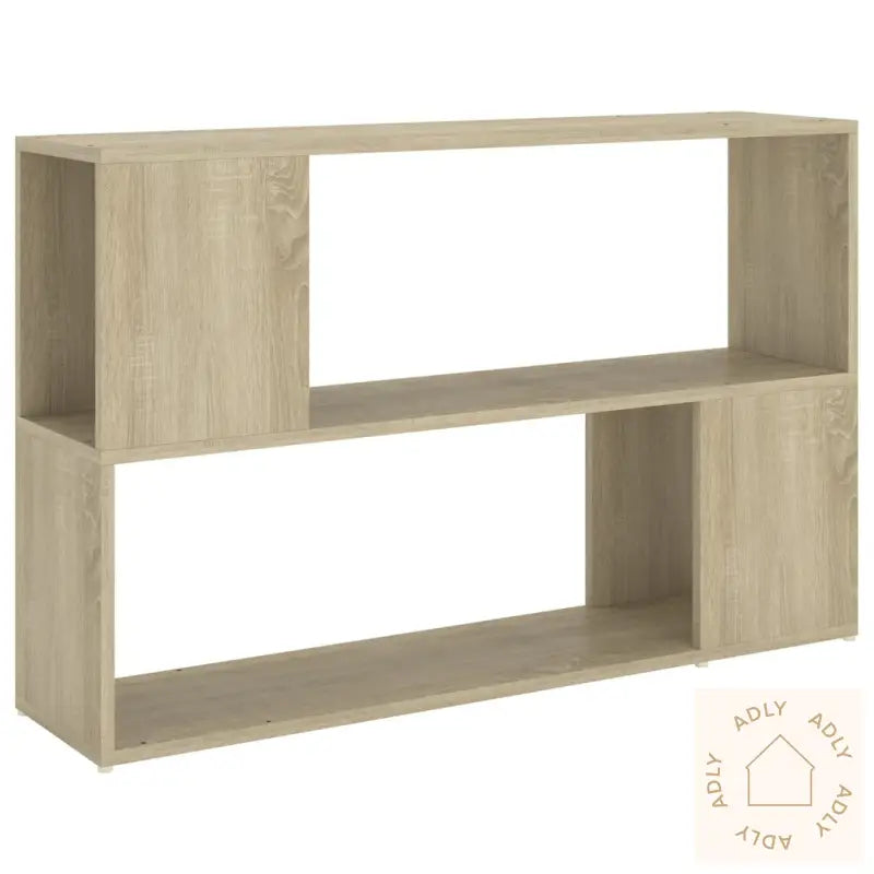 Bokhylle Sonoma Eik 100X24X63 Cm Konstruert Tre