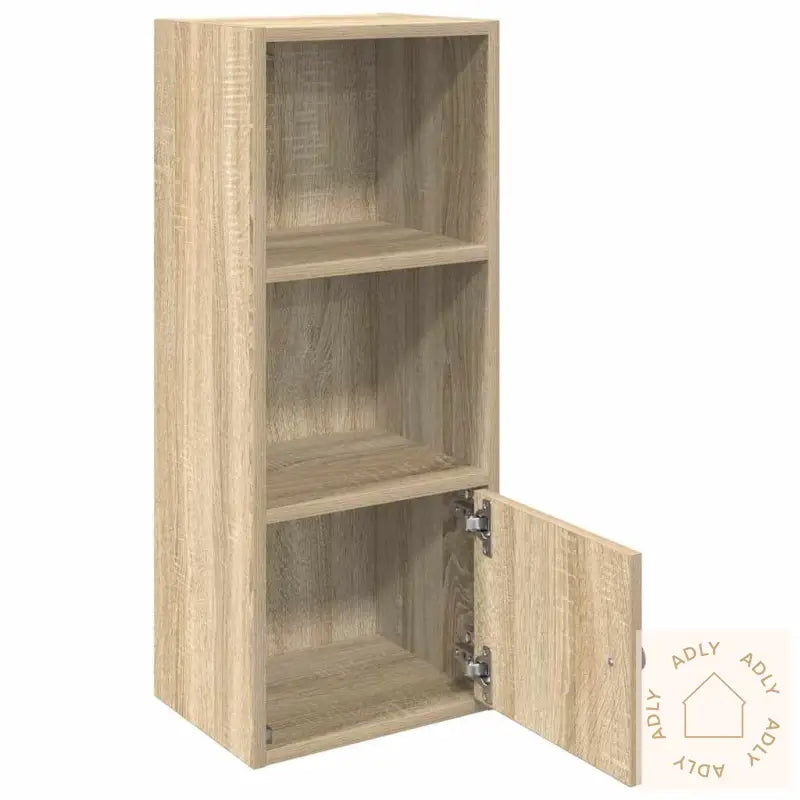 Bokhylle Sonoma Eik 31X24X77 Cm Konstruert Tre