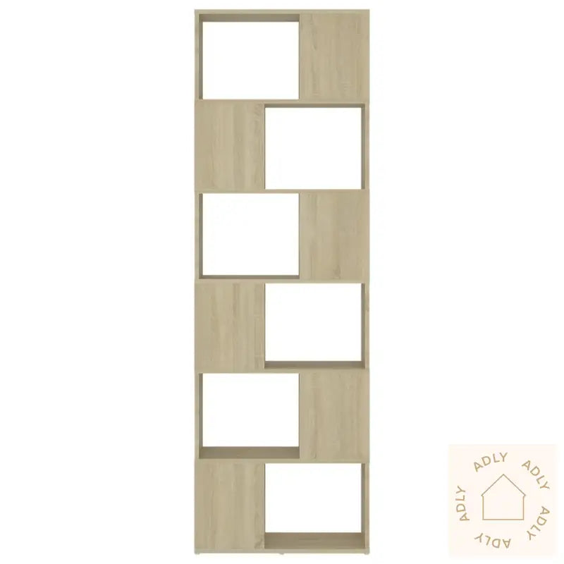 Bokhylle/Romdeler Sonoma Eik 60X24X186 Cm Konstruert Tre