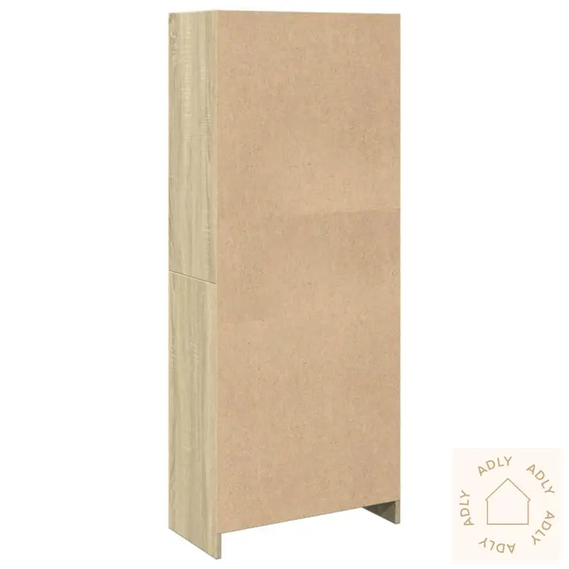 Bokhylle Sonoma Eik 57X28,5X141 Cm Konstruert Tre
