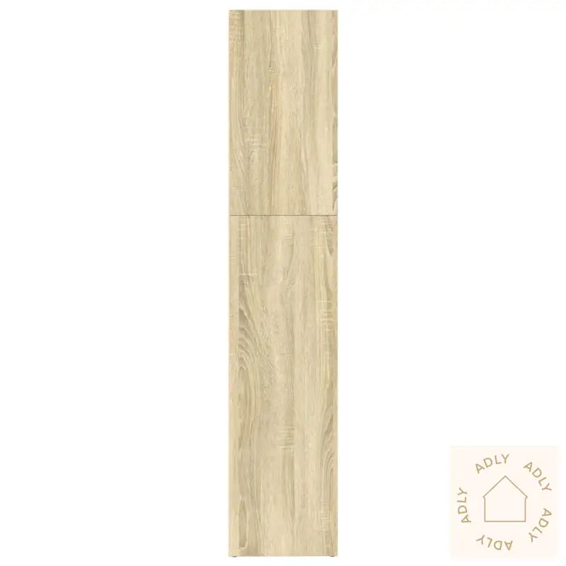 Bokhylle Sonoma Eik 80X30X152 Cm Konstruert Tre