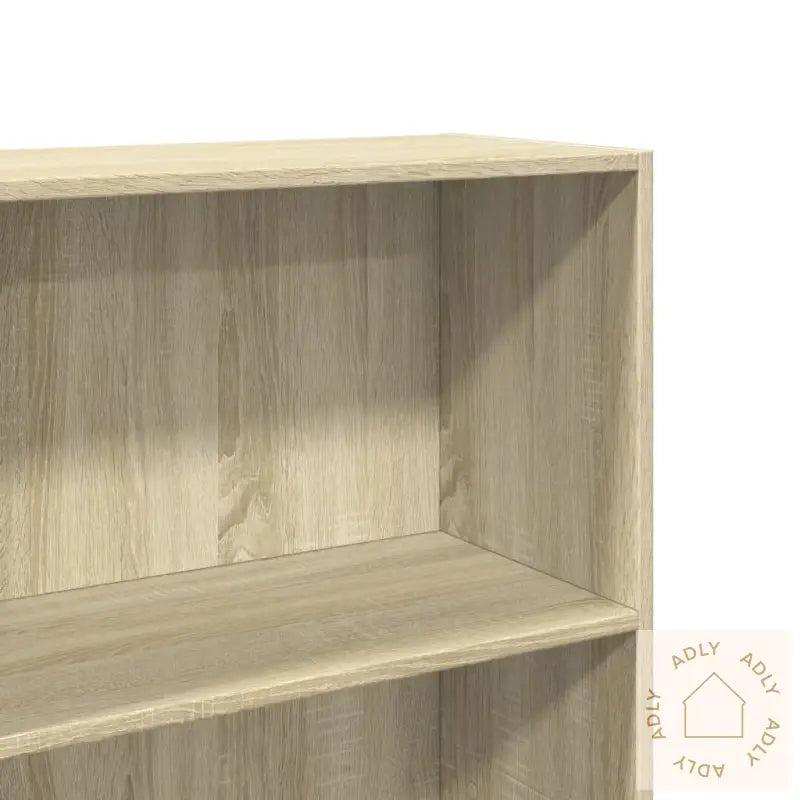 Bokhylle Sonoma Eik 60X30X152 Cm Konstruert Tre