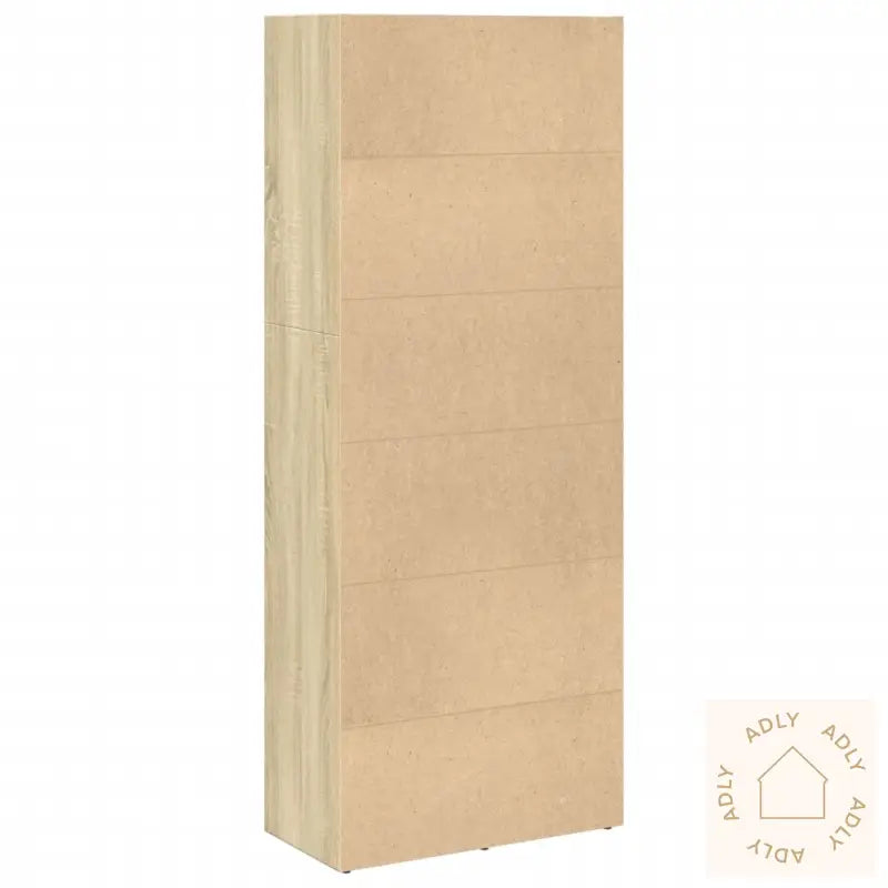 Bokhylle Sonoma Eik 60X30X152 Cm Konstruert Tre